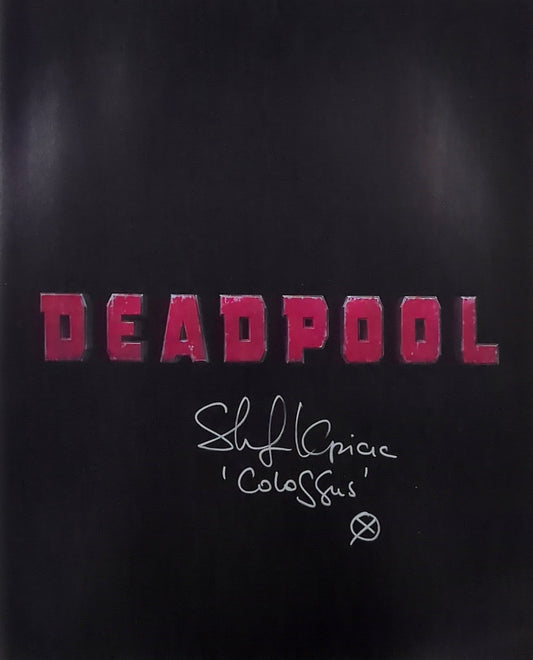 Stefan Kapičić Signed Colossus 16x20 Print - Deadpool