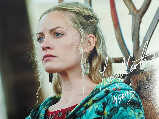 Lucy Martin Signed Ingrid 11x14 Print - Vikings