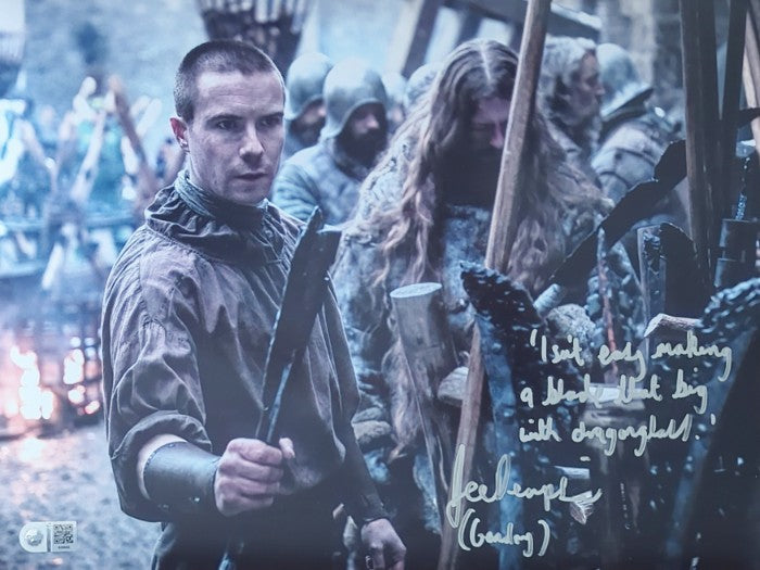 Joe Dempsie Signed Gendry 12x16 Print - Game Of Thrones