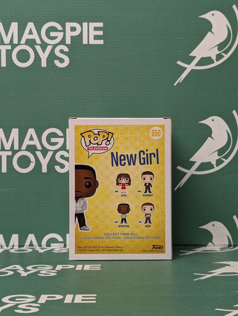 Lamorne Morris Signed Winston Funko Pop - New Girl