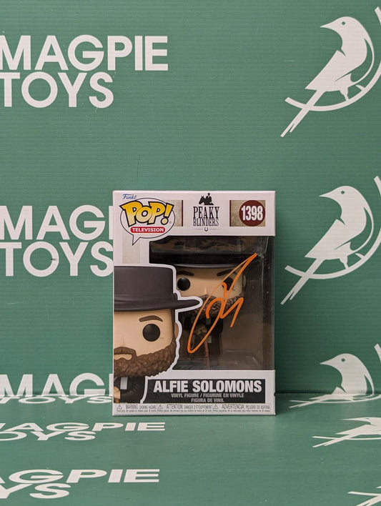 Tom Hardy Signed Alfie Solomons Funko Pop - Peaky Blinders