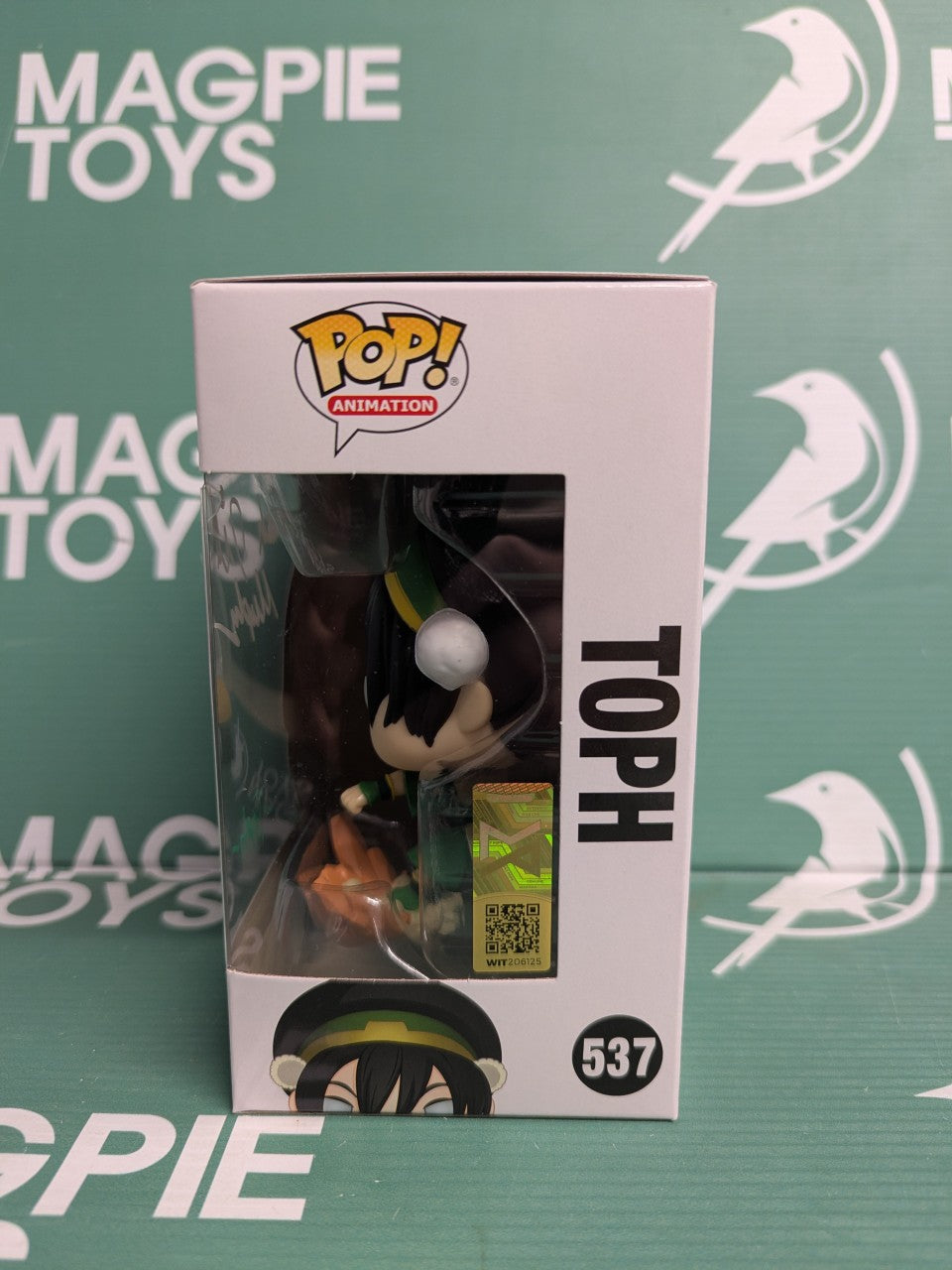 Michaela Jill Murphy Signed Toph Funko Pop - Avatar The Last Airbender