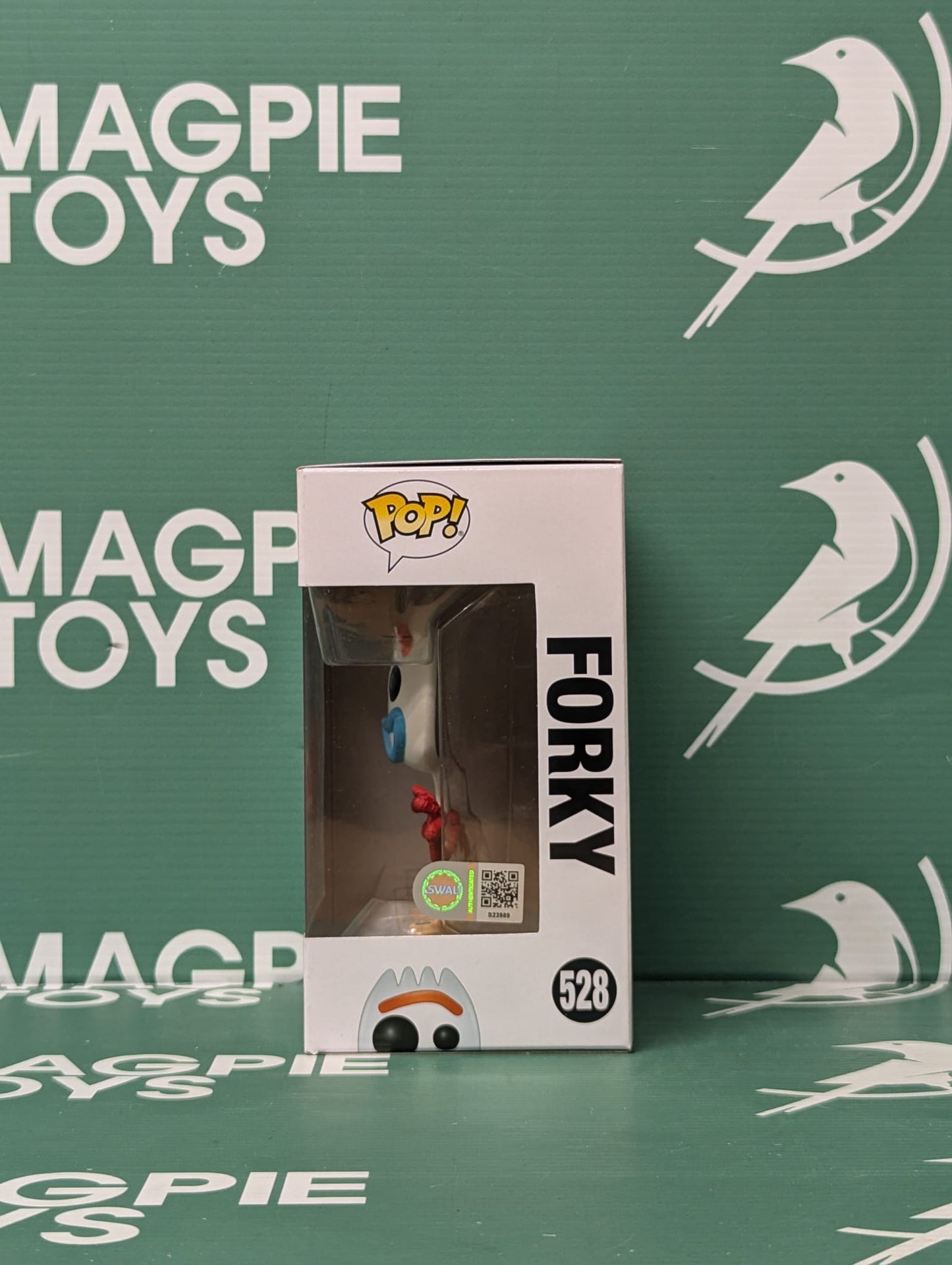 Tony Hale Signed Forky Funko Pop - Toy Story Disney