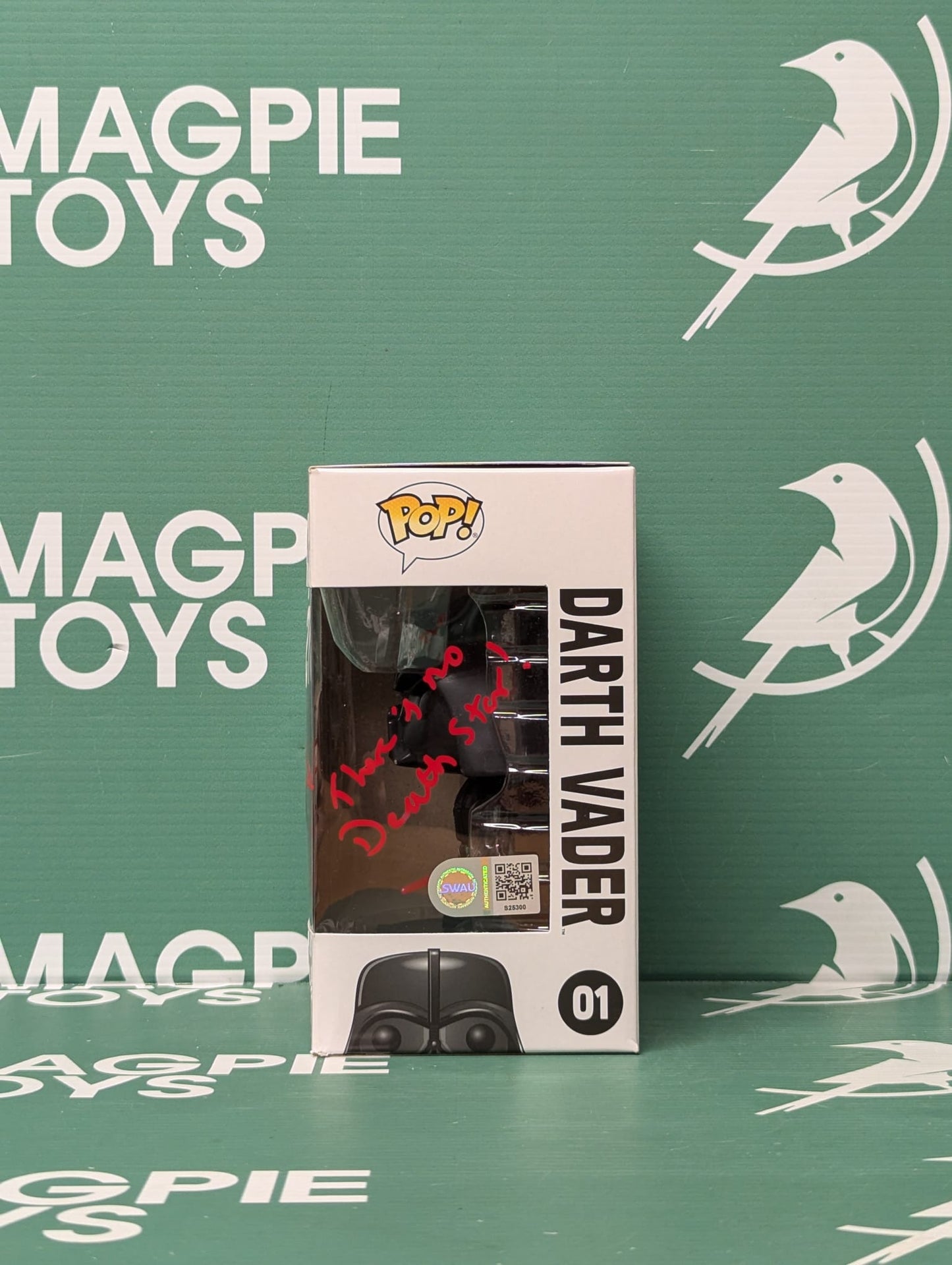 Daniel Naprous Signed Darth Vader Funko Pop - Star Wars