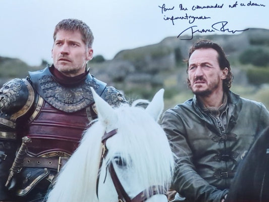 Jerome Flynn Signed Bron 12x16 Print - Game Of Thrones