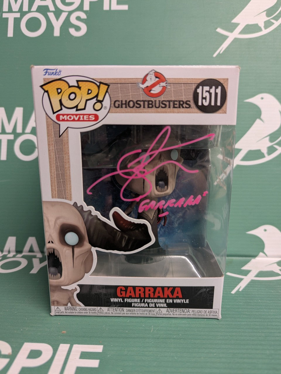 Ian Whyte Signed Garaka Funko Pop - Ghostbusters